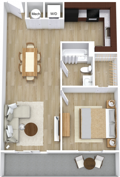 719 NE 83rd Terrace Studio-2 Beds Apartment for Rent - Photo Gallery 49